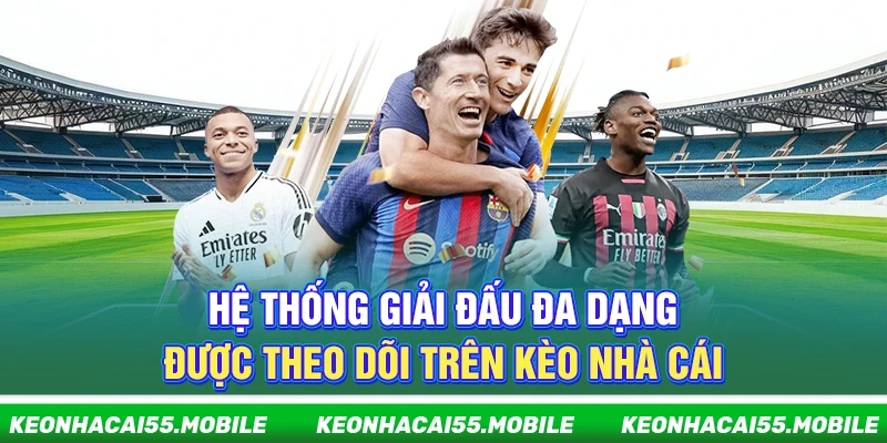 Hệ thống giải đấu đa dạng được theo dõi trên Kèo Nhà Cái 